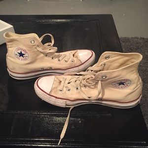 Off white high top converse